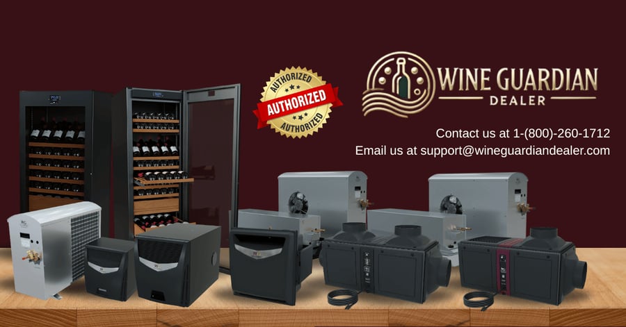 Wine Guardian Dealer, wine cellar cooling
